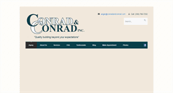 Desktop Screenshot of conradandconrad.com