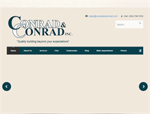 Tablet Screenshot of conradandconrad.com